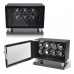 8 PLUS 6 HIGH-END WATCH WINDER SAFE BOX IN CARBON FIBER MATERIAL