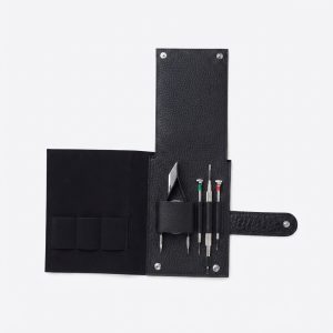 Camille Fournet - 34.11 Bull Calf Leather and Alligator Watch Tools & Straps Wallet