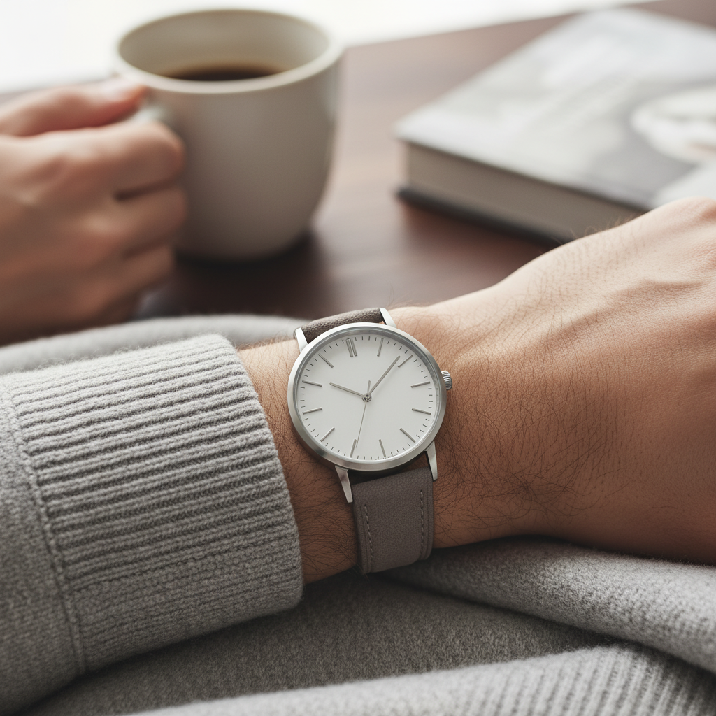 The Silky Route Taupe Strap - Jubilee Edition - Image 3