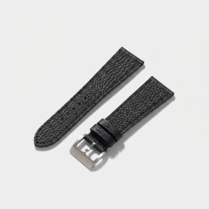 Grana Noir Tonal Watch Strap