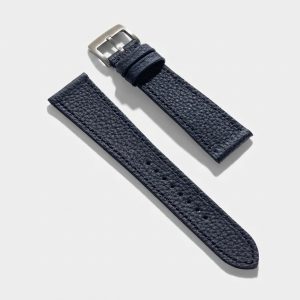 Grana Royal Blue Tonal Leather Watch Strap