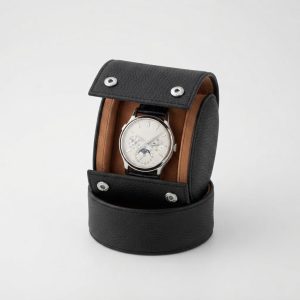 Oval Black Watch Tube Single Watch